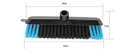 Floor cleaning plastic broom brush