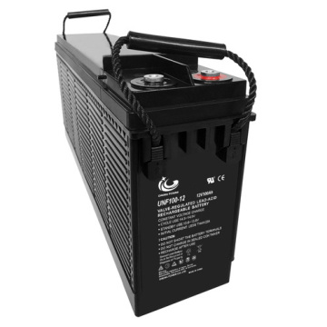 12V100Ah AGM Front Terminal Battery For Solar Inverter
