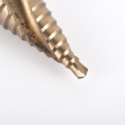 Amber Step Drill Bit met spiraalfluit