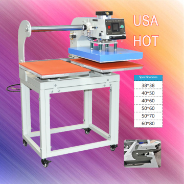 Automatic Double Station Heat Press Machine for T-Shirt Printing