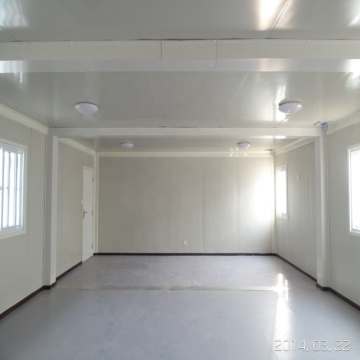 Casa prefabricada plegable minúscula del contenedor de la cabina de los 20ft