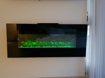 Cheap TV Stand Fireplace With Timer Electric Fireplace