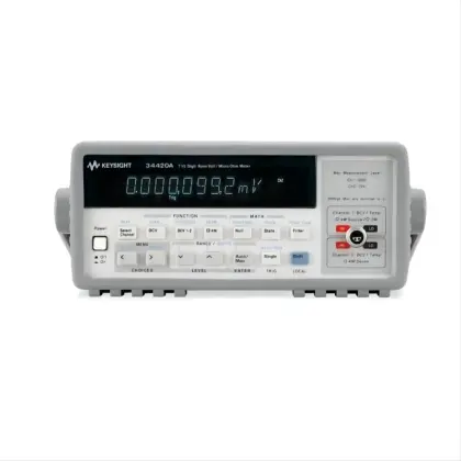 Keysight 34420A Nano-Volt/Micro-Ohm Meter - 7.5 Digit Precision Measurement