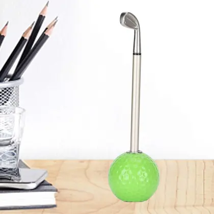 Golf Club Pen with Golf Ball Holder