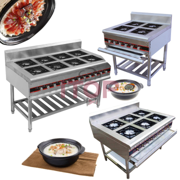 Gamma di bruciatori di wok a gas di alta qualità per cottura del forno a gas desktop in Italia