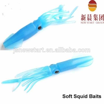 High quality Sea or Fresh Water soft squid baits for fishing wholesale