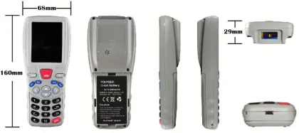 Mobile Electronic Data Acquisition Data Terminal Automatic Data Cordless Barcode IWSI003