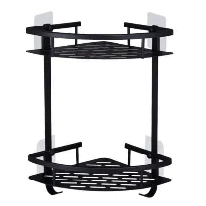 Wall Mounted Right Angle Corner Storage Shelves