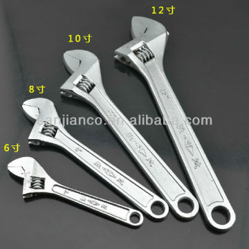 Hot sale many sizes function adjustable wrench