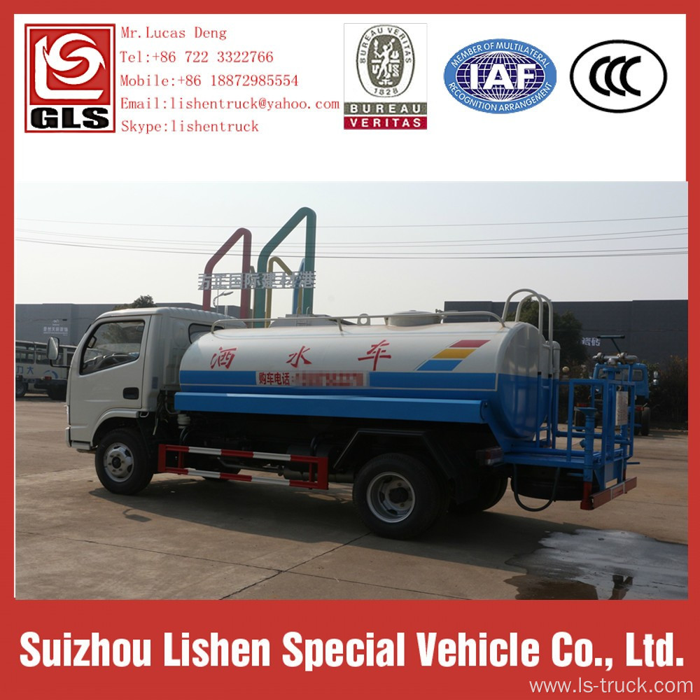 Water Trucks For Sale Dong Feng 5000L 4*2