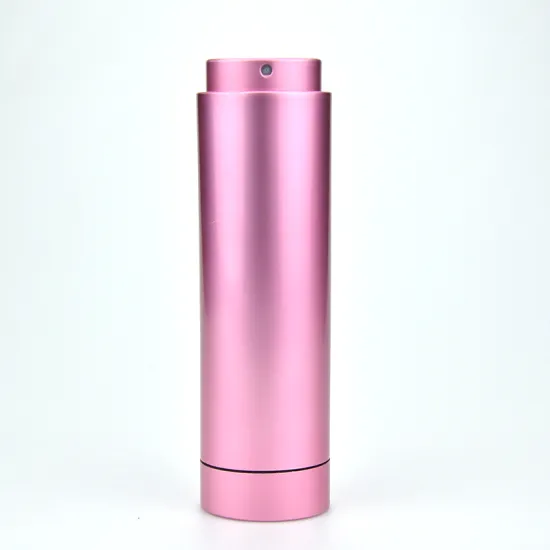 luxury 20ml aluminum perfume atomizer packaging spray bottle