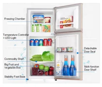 168L Stainless Steel Refrigerator: A Home Appliance Solution