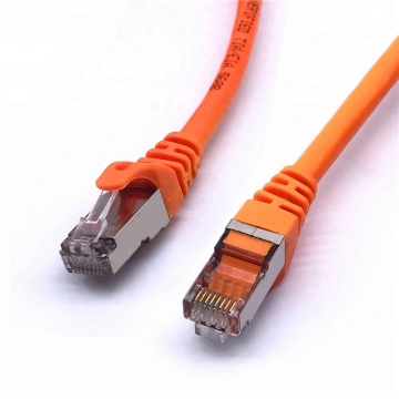 Orange PC CAT 6/6a Ethernet LAN Patch Cord Cable