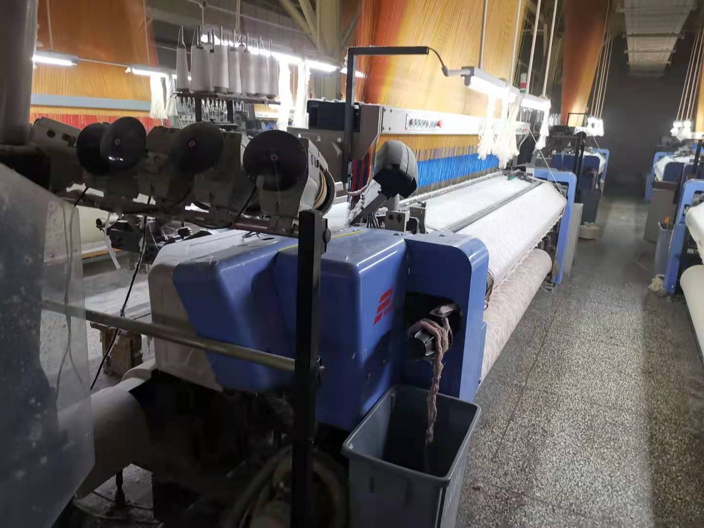 Jacquard rapier loom