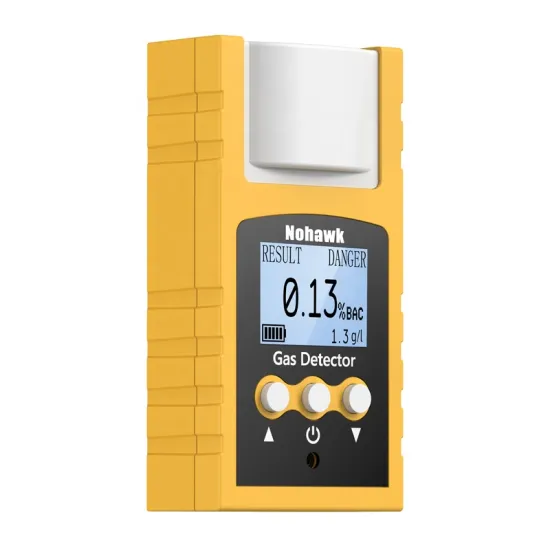 Professional Portable LCD Alcohol Breath Tester & Digital Traffic Alcohol Checker