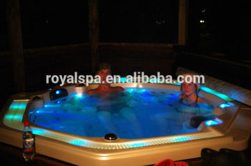 luxurious 7 persons outdoor european style hot tub spa bathtub