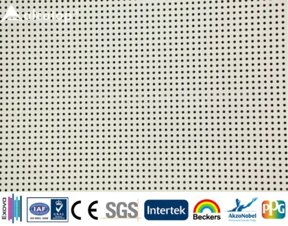 Sound-absorbing Perforated Aluminum Panel