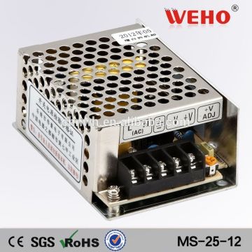 ファクトリーシングル出力ミニサイズ12V 25W SMPSスイッチング電源