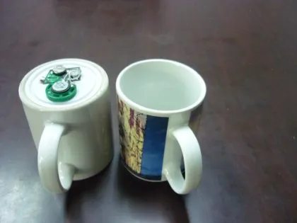 Color changing mugs Christmas themed Music Mug