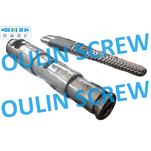 Jwell Liansu 65/132 Twin Conical Screw and Barrel for PVC Extrusion