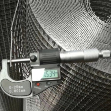 Malla de alambre soldado galvanizado de electro/bañado en caliente de 1/4 de pulgada