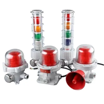 Hot Selling LED Explosion Proof Security Alarm Siren with Red Indicator Lights