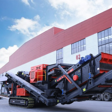 Limestone Granite Mobile Impact Crusher with Crawler Chassis for Quarry Plants