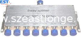 8 Way Power Divider/splitter 800-2500mhz