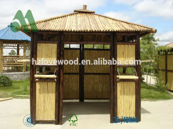 Gazebo for Hot Tub/hot tub house/bamboo house for hot tub/outdoor hot tub gazebo