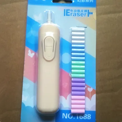 Eraser Sketch Battery Operated Eraser Electric Eraser Automatic Eraser School Supplies Stationery Child Gift Material Escolar