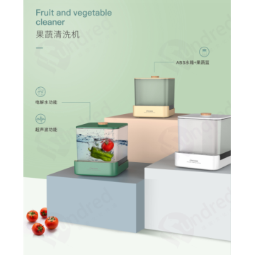 4 L doméstico de frutas e vegetais Limpador ultrassônico