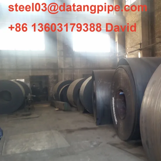 large diameter api 5l x70 psl2 spiral welded steel pipe