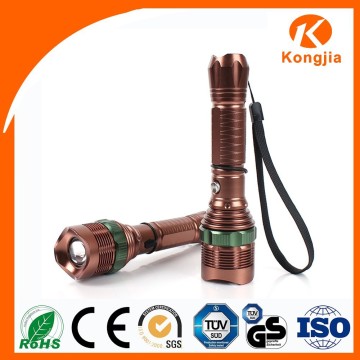 Explosion Proof 3.7V 3 Modes Zoom Flashlight Torch Wholesale