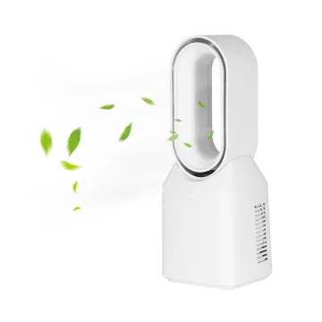 Home Safety Tip-Over Switch Electric Floor Bladeless Fan Without Vane