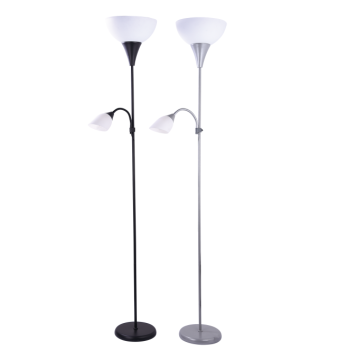 Modern Adjustable Mother and Son Floor Lamp with Long Arm