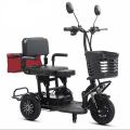 Electric tricycle can carry people at home