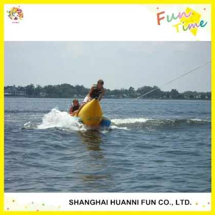 Inflatable water banana boat/ocean rider banana boat