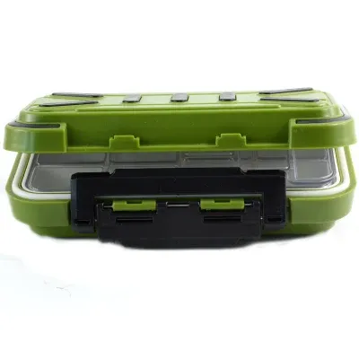 Outdoor Fishing Bait Lure Case Plastic Fly Fishing Tackle Box