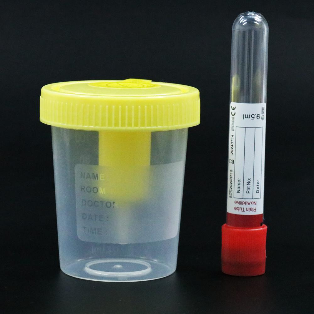 Urine Container With Collection Tube 7