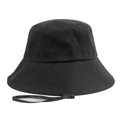 Wholesale Custom Logo Bucket Hat 100% Cotton Big Head Sun Hat