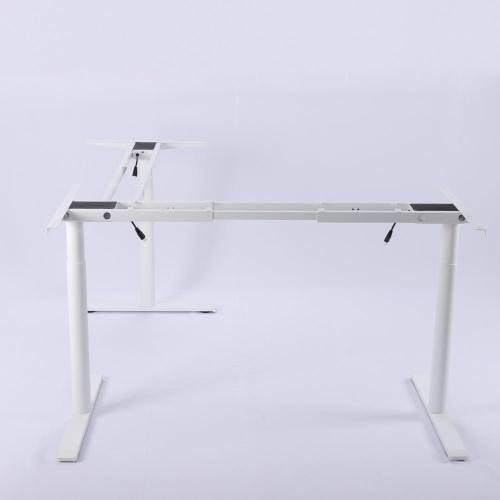 Height Adjustable L Shaped Standing Desk