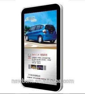 15''17'' wall mounted bus taxi metro train subway professional Advertising Media Player multi- functional anti-shake metal body