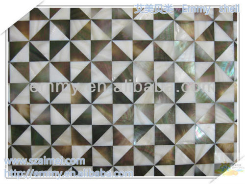 Mother of pearl sea shell MOP mosaic wall tile handmade mosaic