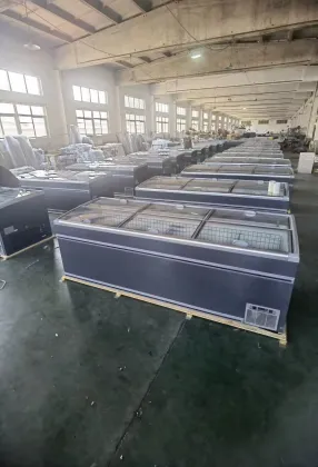 Deep Ocean Island Freezer Commercial Display: Combining Efficiency and Elegance in Supermarket Design