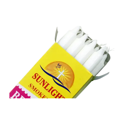White Candle Solid Candle Paraffin Wax