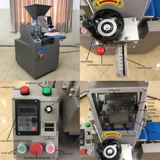 Complete Bakery Equipment Automatic Dough Divider and Rounder Machine