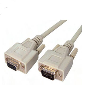VGA Cable with Function of Monitor, HDD15P-HDD15P