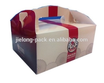 paper cake take out box food box dessert box for sweet puff