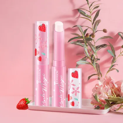 Little Strawberry Flavor Color Changing Lipstick