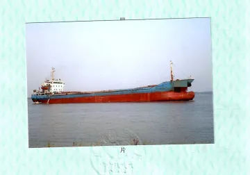 5100 DWT bulk carrier ship build in 2007